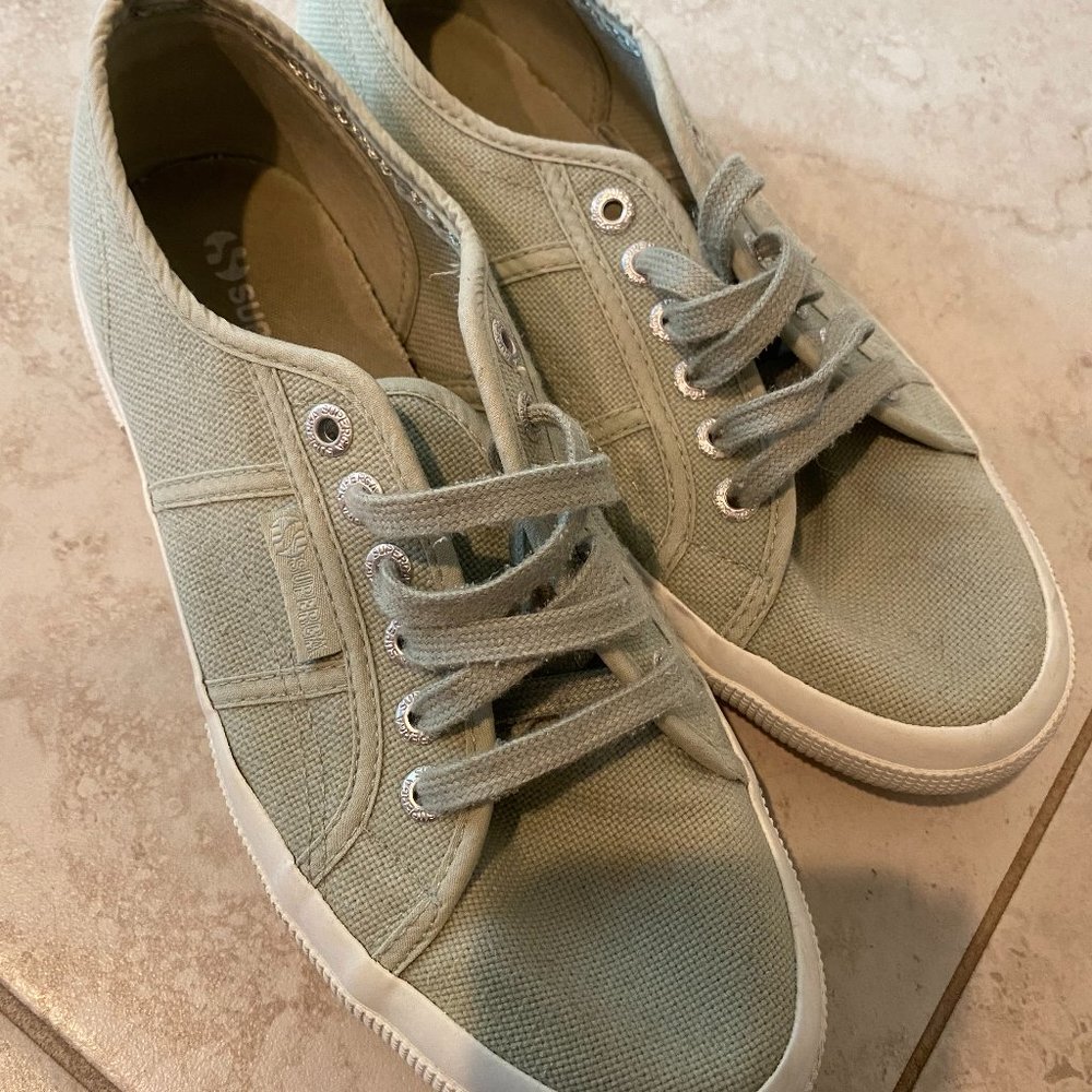Superga 2750 Cotu Classic Light Green Sneaker